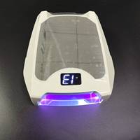 Professionnel 90W Pro LED ongles UV séchoir lampes Rechargeable sans fil Salon UV Led lampe à ongles Gel ongles polymérisation lampe avec base en métal