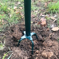 Outil de jardinage 2 en 1 Vertak, outil manuel pour la culture profonde du sol et des graines, perceuse à trous manuelle, tarière pour l'herbe