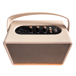 Altavoz Bluetooth, Altavoz Portátil Retro con USB, TF, AUX, <span class=keywords><strong>Radio</strong></span> FM, Caja de Sonido Recargable para Escritorio - Product Image 4