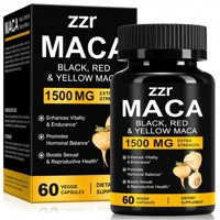 Capsules OneBtanicl Maca Root Plus pour hommes - Stimule la santé sexuelle et reproductive, la gestion de l'énergie et le soutien de la thyroïde