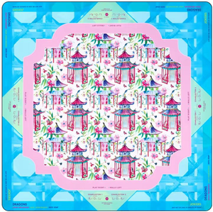 Tapete de Mesa de Lujo Grande de 80*80cm, Diseño 2026, Antideslizante, Libre de Impurezas, Tapete de Goma para Mahjong - Product Image 4