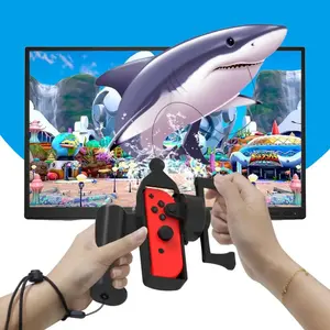 Canne à pêche Fish Pole Prop pour Nintendo Switch JoyCon Console Accessoires <span class=keywords><strong>de</strong></span> <span class=keywords><strong>jeu</strong></span> Gamepad Pêche Jeux vidéo Portable Move Sebse - Product Image 5