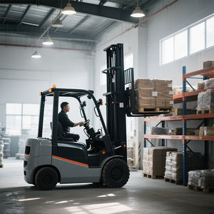 Beste elektrische vorkheftruck met lage prijs, snelle levering en sterk hefvermogen. Koop nu voor magazijnen en bouwplaatsen. - Product Image 6