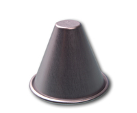 Moule à gâteau conique en silicone H26 ~ 29, pour pudding, mousse, à gelée, anode en aluminium, traitement et personnalisation, 7 ~ 9cm
