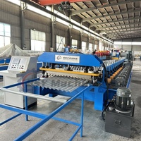 Machine de formage de rouleaux ondulés de qualité supérieure avec formage de tuiles à engrenages – Machine de formage de rouleaux ondulés
