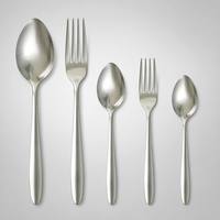 Prix d'usine – Lot de couverts en acier inoxydable 24 pièces (cuillères, fourchettes, couteaux) pour la famille, les mariages et les fêtes