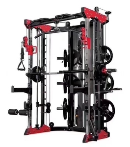 Estante de alimentación todo en uno <span class=keywords><strong>Smith</strong></span> y Cable con material de hierro de diseño multifunción cruzado de pila de peso - Product Image 1
