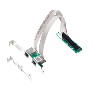 Tarjeta Ethernet Interna de 2 Puertos M.2 NGFF 2.5G con Cable RTL8125B para Expansión de LAN Dual (En Stock) Tarjeta de Red 2.5G - Product Image 5