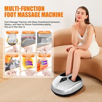 NINGDECRIUS Meilleures Ventes Télécommande Professionnelle Électrique Intensité Réglable Compression D'air Pied Mollet Masseur