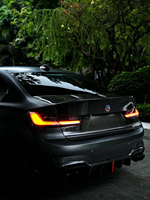 Couverture de coffre arrière en carbone sec de style CSL de haute qualité, légère, kit de carrosserie extérieur aérodynamique pour BMW M3 G80 M4 G82 G83