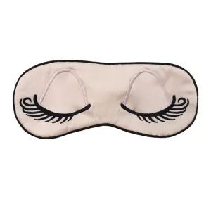 16 19 22Mm Custom Groothandel Zijde Slaap Eye Cover Zijde Satijn Fluwelen Voor Reizen Gift Weggeven Dutje Slaap oogmasker