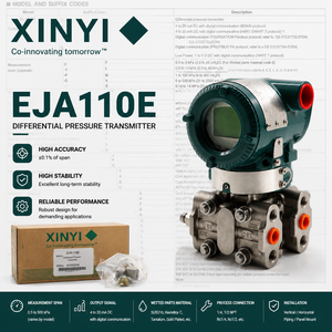 เอาต์พุต 4-20mA ของแท้ 100%  เครื่องวัดความดันแบบดิฟเฟอเรนเชียลอุตสาหกรรม EJA110E Smart - Product Image 5