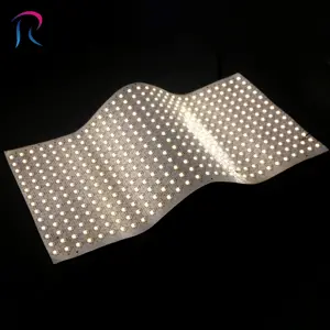 Nuevo diseño 420 paneles de matriz LED IP54 impermeable 2835 Chips 24V 4000K HOJA DE Led flexible cortable