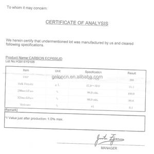 ความบริสุทธิ์สูงนำไฟฟ้าคาร์บอนแบล็ค Ketjen ผงสีดำ ECP 600JD สำหรับวัตถุดิบแบตเตอรี่ลิเธียม - Product Image 6