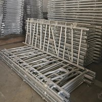 Nouveau système de verrouillage automatique pour bovins avec porte de tête autobloquante en acier galvanisé à chaud pour l'équipement d'alimentation des fermes laitières