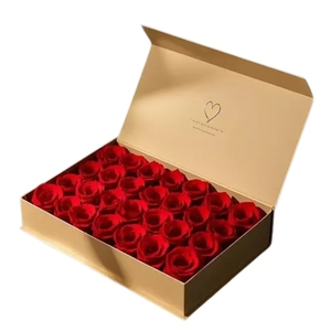 Scatole Regalo di Lusso Personalizzate all'Ingrosso, Confezioni con Chiusura Magnetica, Scatole per Fiori per la Festa della Mamma, Confezioni per Bouquet di Rose - Product Image 2