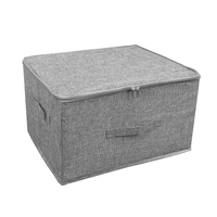 Nouveau produit en gros organisateur empilable multifonction organisateur de tissu pliable stockage organisateur de vêtements durables avec couvercle