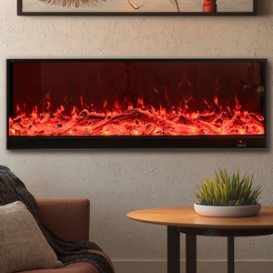 <span class=keywords><strong>Cheminée</strong></span> électrique miniature de style américain personnalisée, avec lumière LED intégrée, simulation de <span class=keywords><strong>feu</strong></span>, facile à insérer - Product Image 6