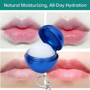 OEM/ODM Deep Nourishing Repair Cracked <b>Lips</b> Natural Ingredients All Day Hydration Portable Keyring Design Rose Gold <b>Lip</b> Balm - Product Image 4