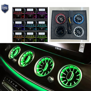 Luz Decorativa para Auto con Salida de Aire Turbo Multicolor y Luz Ambiental para Mercedes Benz, Mazda, Chevrolet, Ford, <span class=keywords><strong>Lada</strong></span> - Product Image 1