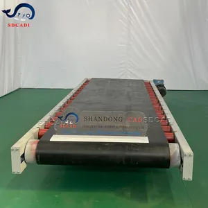 SDCAD Industrial de alta calidad cinta transportadora de escalada módulos de cinta transportadora manual