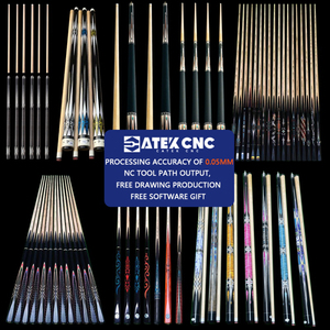 High Cost Performance CK-1510A Customised 4kw 5kw Automatic Wood Wooden Toy Making Machine Pool Cue <strong>Cnc</strong> Wood <strong>Lathe</strong> - Product Image 6
