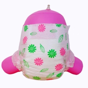 ผ้าอ้อมเด็กแบบใช้แล้วทิ้ง เอวยางยืด แถบปิดหูใหญ่ นุ่มสบาย ผลิตในจีน - Product Image 1