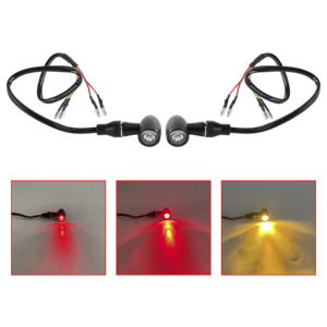 Support de plaque d'immatriculation de moto avec LED <span class=keywords><strong>3</strong></span> <span class=keywords><strong>en</strong></span> <span class=keywords><strong>1</strong></span> clignotants pour <span class=keywords><strong>Harley</strong></span> Sportster S 1250 RH1250S 22-2024 - Product Image 3