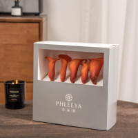 Fleurs conservées Calla Lily Forever Real Flower Coffret cadeau d'amour éternel pour la Saint-Valentin Anniversaire Mariage