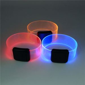 Custom LED Light up Bracelets for Women & Men - Glow <b>Party</b> <b>Accessories</b>, <b>Neon</b> Rave Supplies, Music Festival & Halloween Favors - Product Image 2
