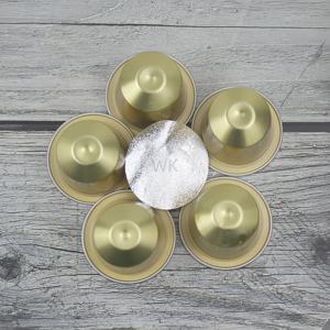 Capsules de café <span class=keywords><strong>Nespresso</strong></span> jetables en aluminium dosettes vides pour remplir et emballer la poudre de café pour un usage professionnel - Product Image 2