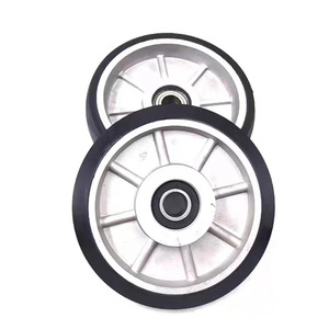KONE <b>Elevator</b> Guide Shoe Roller 150mm Diameter 27mm Width Metal Traction Drive <b>Part</b> 6003 - Product Image 3