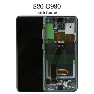 s20 plus bildschirm Suppliers-Hot Selling S-Serie Bildschirm für Samsung Galaxy S20 Plus LCD-Touchscreen-Display mit Rahmen