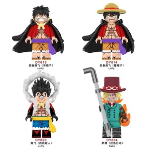 Animación japonesa DY609 y DY620, juegos de bloques de construcción, modelo de juguete de plástico de comercio exterior con grandes bolsas ensambladas, juguete DY609 y DY620 - Product Image 3