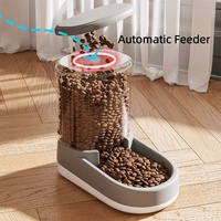 Accessoires pour animaux de compagnie, fournitures pour chiens, bols et distributeurs automatiques de nourriture pour chiens en plastique, distributeur d'eau par gravité pour chien