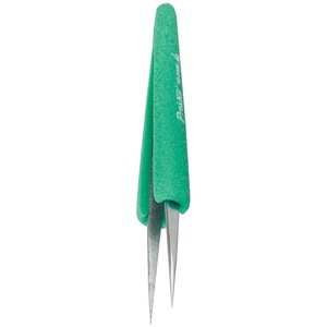 Pinzas Proskit TZ-205N Antiestáticas con Mango Antideslizante de Silicona, Puntas de Acero Inoxidable, 140.5mm - Product Image 1