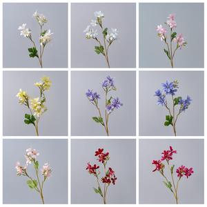 <span class=keywords><strong>Amaryllis</strong></span> Dancing Orchid Fleur Artificielle pour Pâques Home Decor Bouquets de Mariage et Guides Routiers Fabriqués - Product Image 4