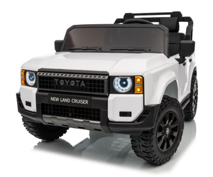 Voiture à pédales pour enfants, 12V 4 roues motrices, double porte, siège double, télécommande 2.4G, 3 vitesses, musique/histoires, LED, suspension sur 4 roues - Product Image 3