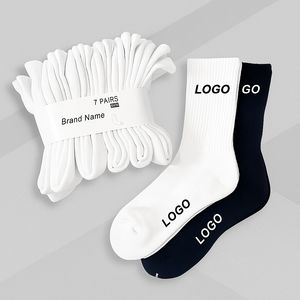 جوارب رياضية بشعار مخصص من مصنع OEM، جوارب رياضية للفرق لكرة السلة وكرة القدم بتصميمك الخاص، ماصة للرطوبة، طلبات بالجملة - Product Image 1