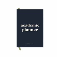 Agenda scolaire personnalisé A5, couverture en tissu, journal annuel de bien-être, design de logo personnalisé, planificateur étudiant, emballage en boîte cadeau