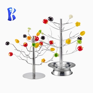 OKEY-vajilla decorativa de <span class=keywords><strong>acero</strong></span> <span class=keywords><strong>inoxidable</strong></span> con platos <span class=keywords><strong>para</strong></span> fruta y ensalada, juego de platos de <span class=keywords><strong>acero</strong></span> <span class=keywords><strong>inoxidable</strong></span>, estilo árabe, Moderno - Product Image 5