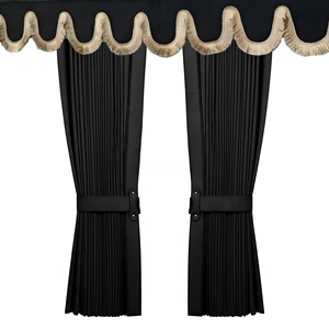 Venta Directa de Fábrica: Juego de Cortinas para Camión de Tres Piezas con Excelente Relación Calidad-Precio para Howo/DAF/VOLVO/SCANIA/MAN/ACTROS - Product Image 2