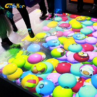 Projecteur de sol interactif pour centre de loisirs pour enfants, jeu interactif de projection, machine de divertissement interactive à vendre