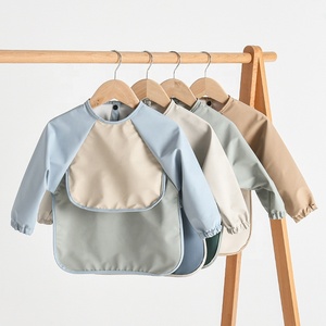 Grosir gratis sampel paket individu saku atas tahan air lengan panjang Hock warna murni oto bayi 100% Polyester <span class=keywords><strong>Hook</strong></span> <span class=keywords><strong>Loop</strong></span> - Product Image 4