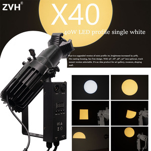 40W LED Focus fisso riflettore profilo ellissoidale monocolore temperatura 3200K 19 ° 36 ° Leko faretto per teatro museo <span class=keywords><strong>spettacolo</strong></span> - Product Image 5