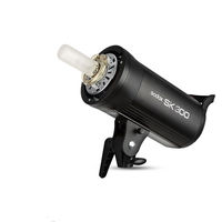 Kostenloser DHL 300w Moonlight Strobe SK400 Photography Studio Blitz mit Lampen kopf