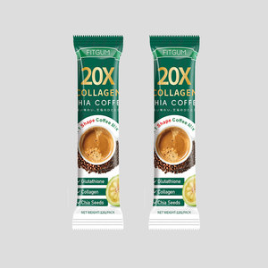 กาแฟคอลลาเจนเมล็ดเจีย 3 in 1 กาแฟลดน้ำหนัก กาแฟผลไม้สีเหลือง - Product Image 3