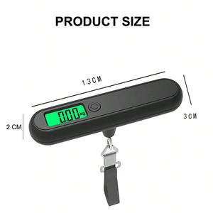 J&R Plane Travel Essentials Balance numérique portable <span class=keywords><strong>pour</strong></span> bagages avec écran rétroéclairé <span class=keywords><strong>pour</strong></span> valises - Product Image 4