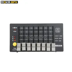 MOKA 24 Channels Stage Battery Controller Stage Effects Equipment Lighting Equipment Mini DMX Console