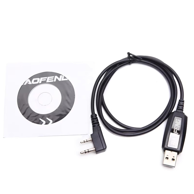 Baofeng Original Programing Cable for Mobile Two Way Radio Uv 5r 888s Uv-82 Walkie Talkie